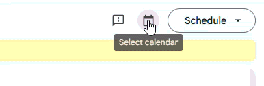 How to filter the calendar